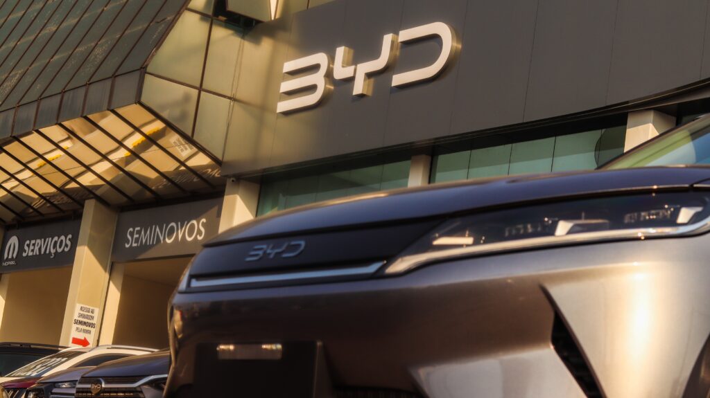 BYD factory shutdown over conditions