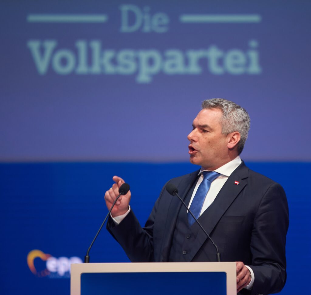 Karl Nehammer resignation coalition talks collapse